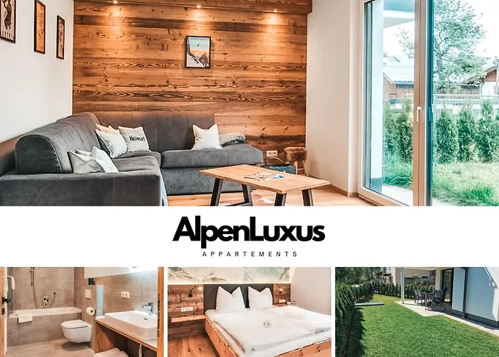 Alpenluxus Presents Zweite Heimat - Garden & Underground Parking Space