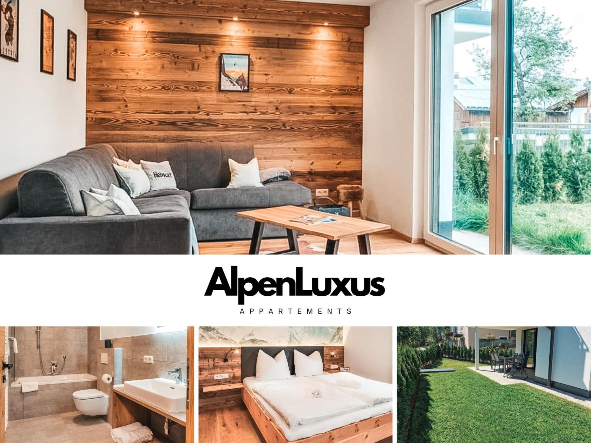 Alpenluxus Presents Zweite Heimat - Garden & Underground Parking Space *